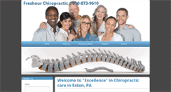 Desktop Screenshot of freshourchiropractic.com