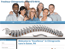 Tablet Screenshot of freshourchiropractic.com